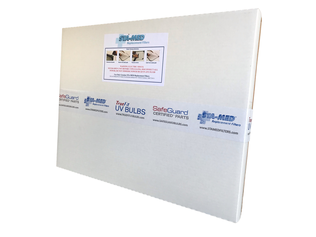 Sta-Med Electronic Air Cleaner Replacement Pads | 3 Changes 20x25