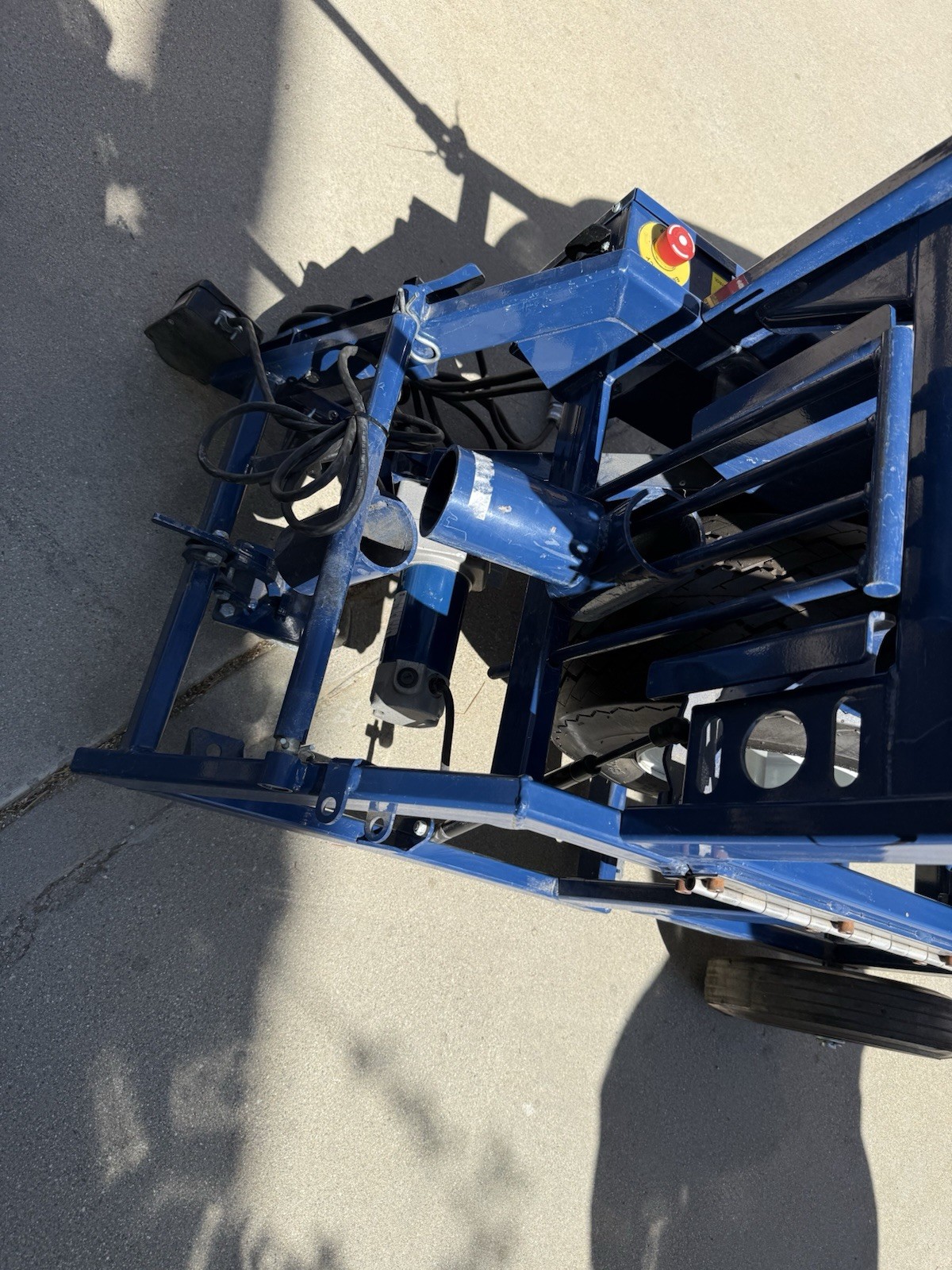Current Tools Blue Cable Puller 99 Heavy Duty Electric Cable Pulling Machine