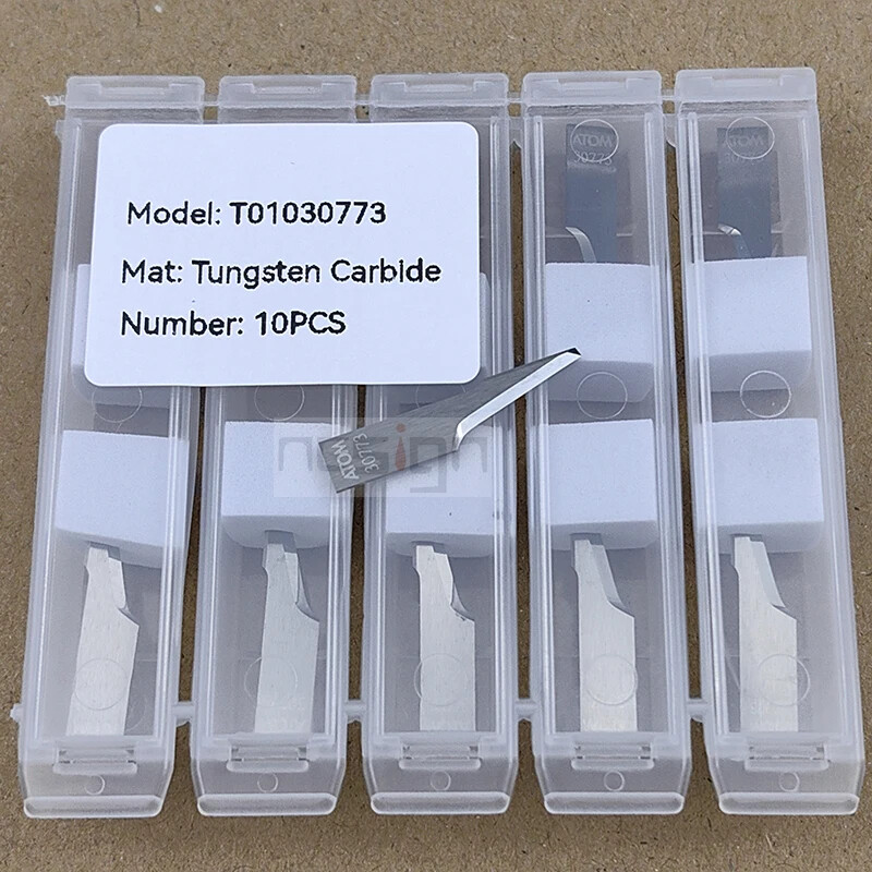 ATOM 01030773 Tungsten Carbide Blade T01030773 Oscillating Tangential Knife 10pc
