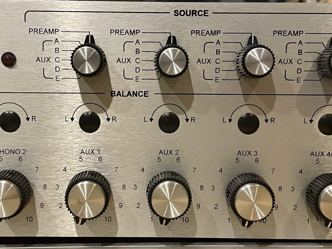 Urei model 1620 music mixer Silver panel