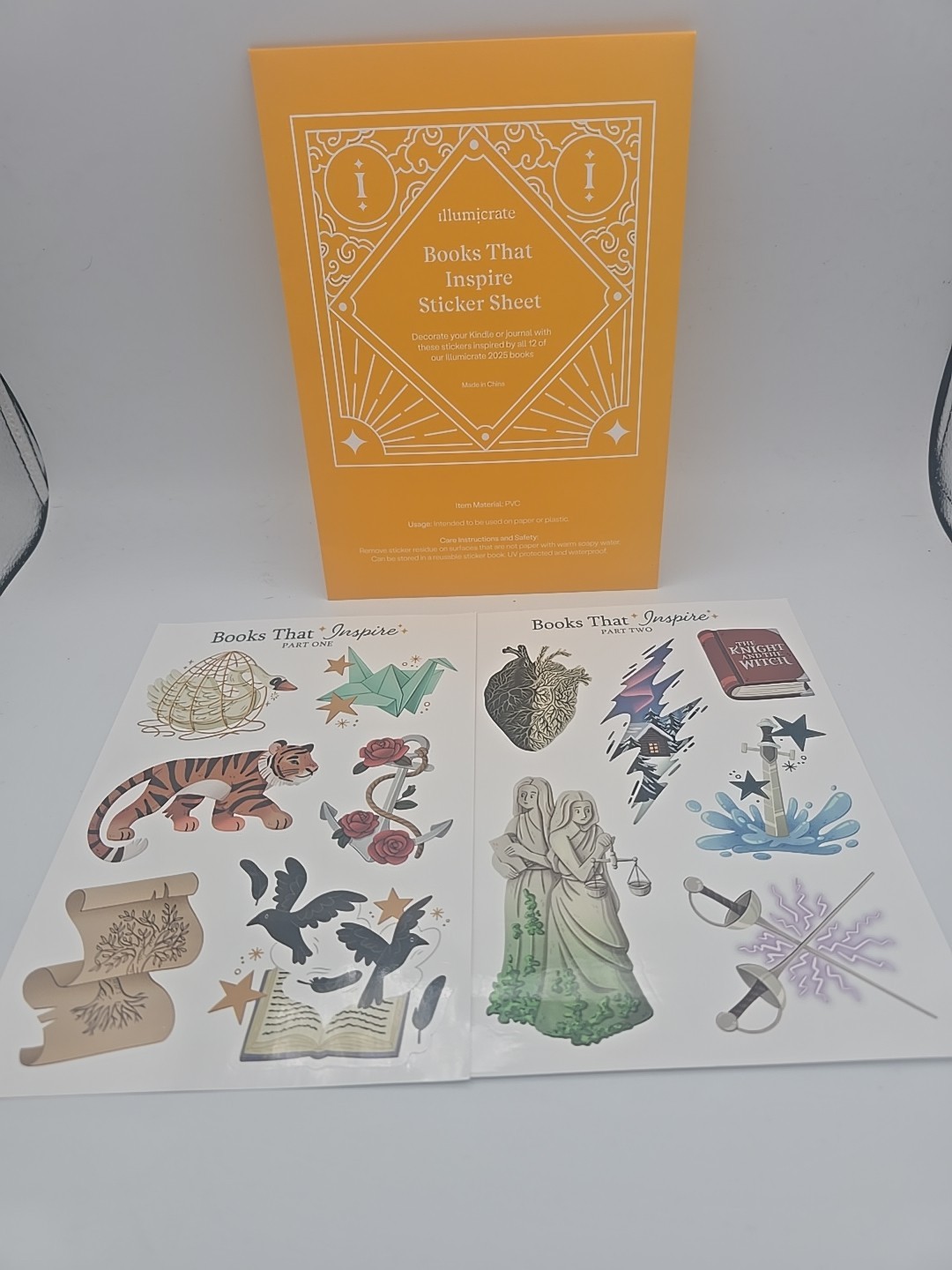 Illumicrate Kindle Stickers Inspired By 2025 Illumicrate Books
