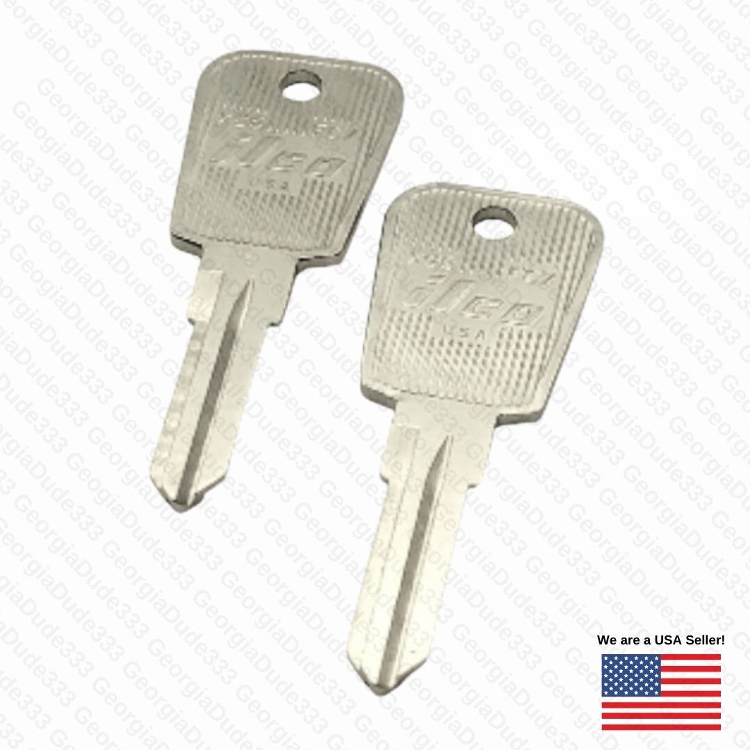 2 Pak: FC7 Key Blank Fits Ford, Jaguar, Mercury, Merkur, Land Rover and others