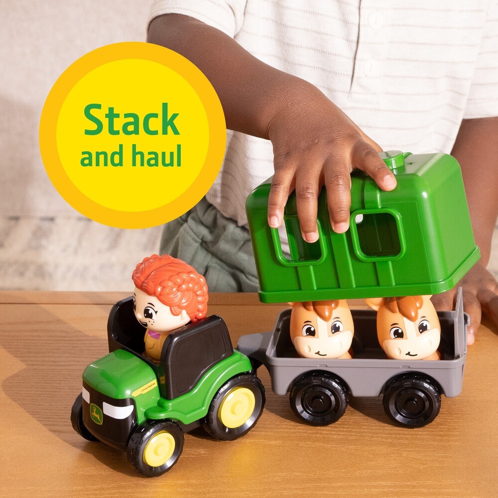 LP88986 JOHN DEERE BUILD-A-BUDDY 15-PC STACKER SET