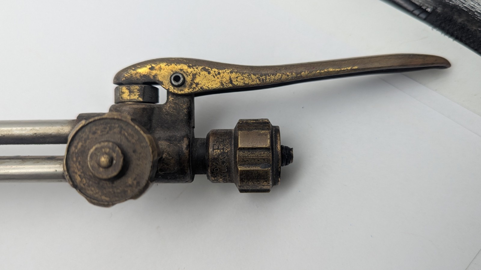 Vtg Victor Firepower Torch Head And Handle WH250 Cutting Welding Torch Handle