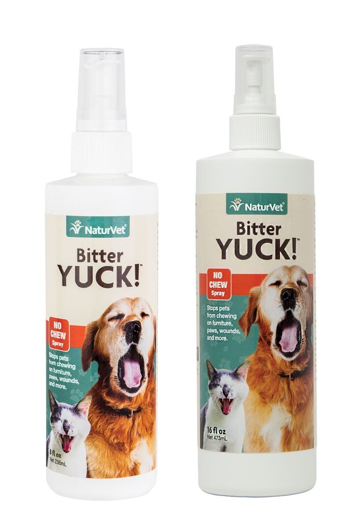 Bitter Yuck Pet Chewing Deterrent Spray Behavior Training Puppy Dog 8oz or 16oz
