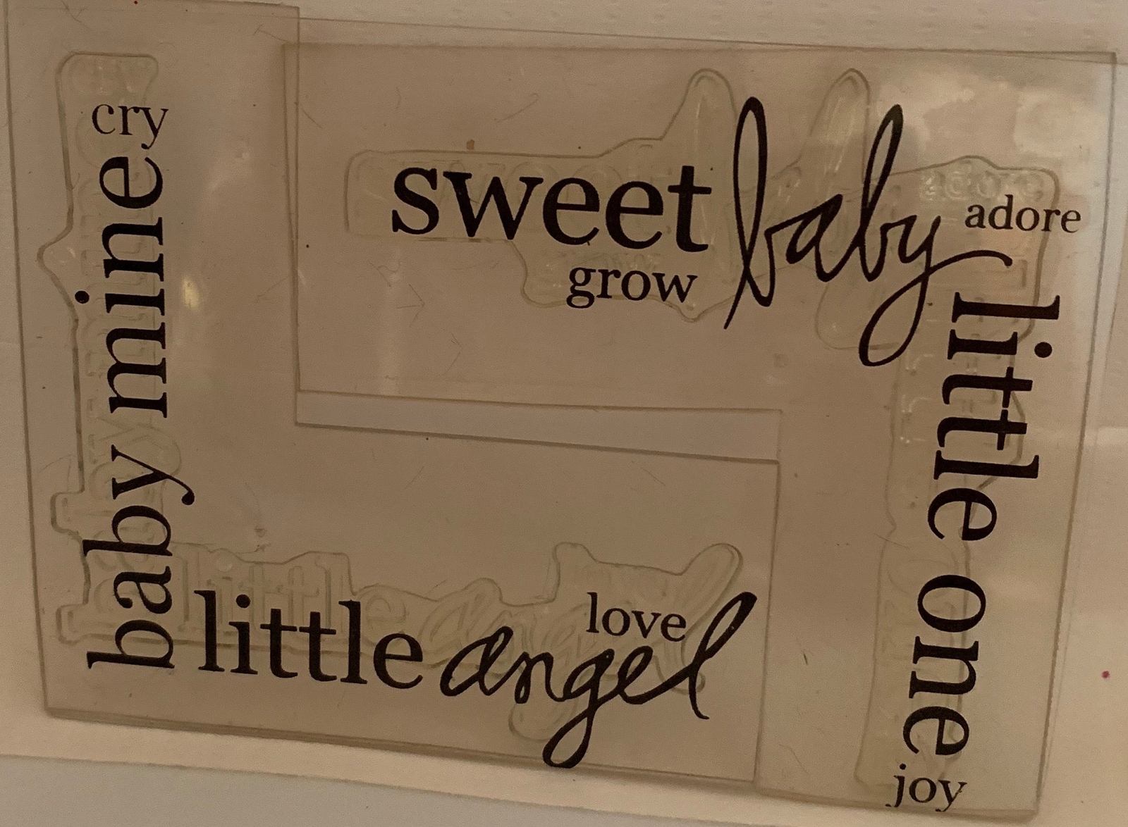 Heidi Swapp Clear Corner Stamps