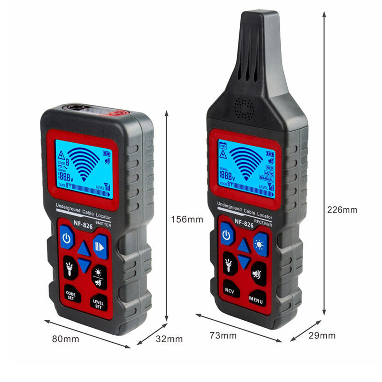 NF-826 Underground Cable Tester*1 Electrical Locator Wire Tracker Detection Wall