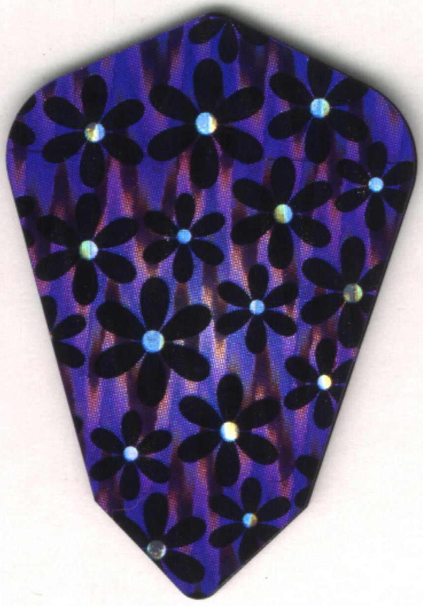 Daisies Fantail Dart Flights: 3 per set