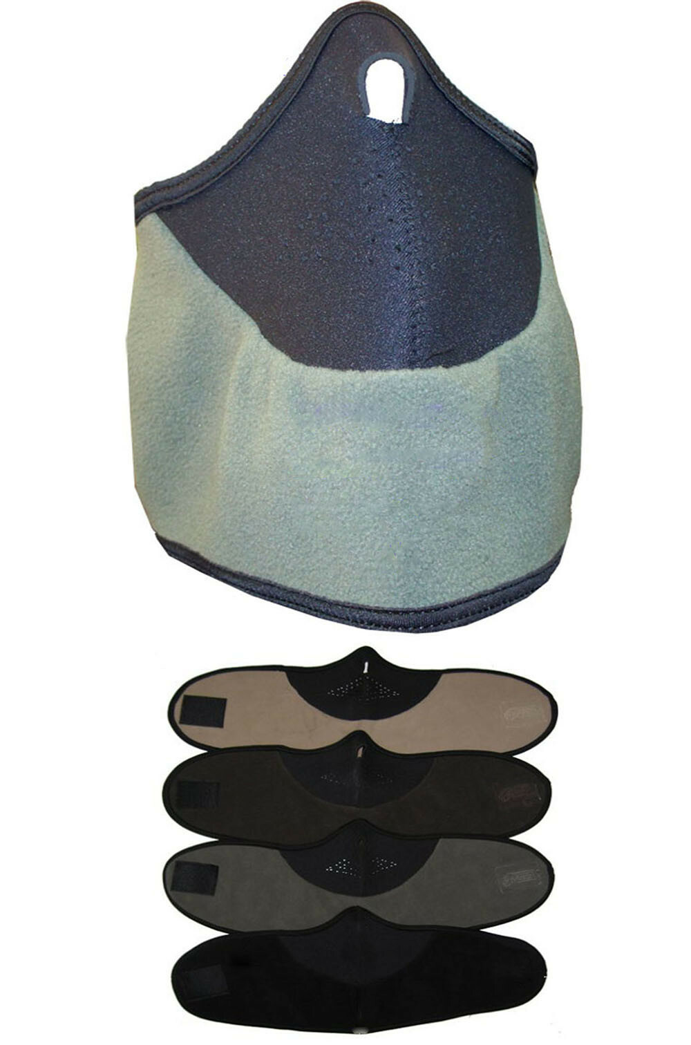FLEECE FACE MASK Cold Weather Windbreaker - Foliage / ACU