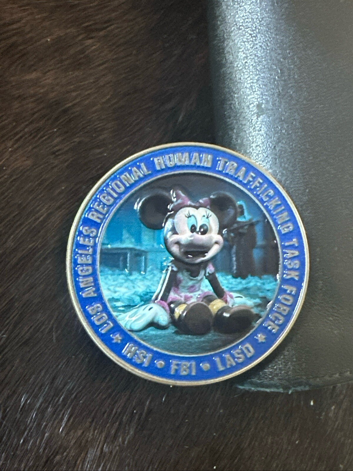 Los Angeles Regional Human Trafficking Task Force Challenge Coin