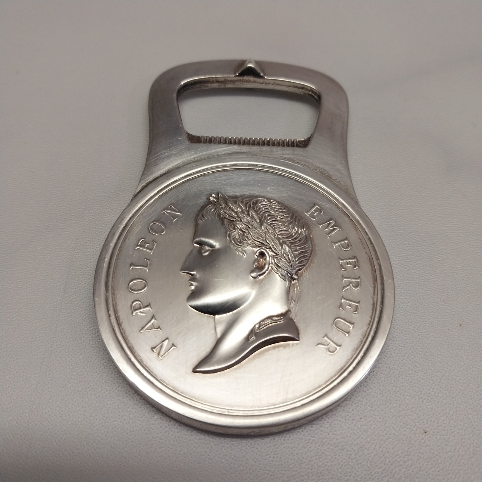 Napoleon Silver-Plated Bottle Opener Christofle France