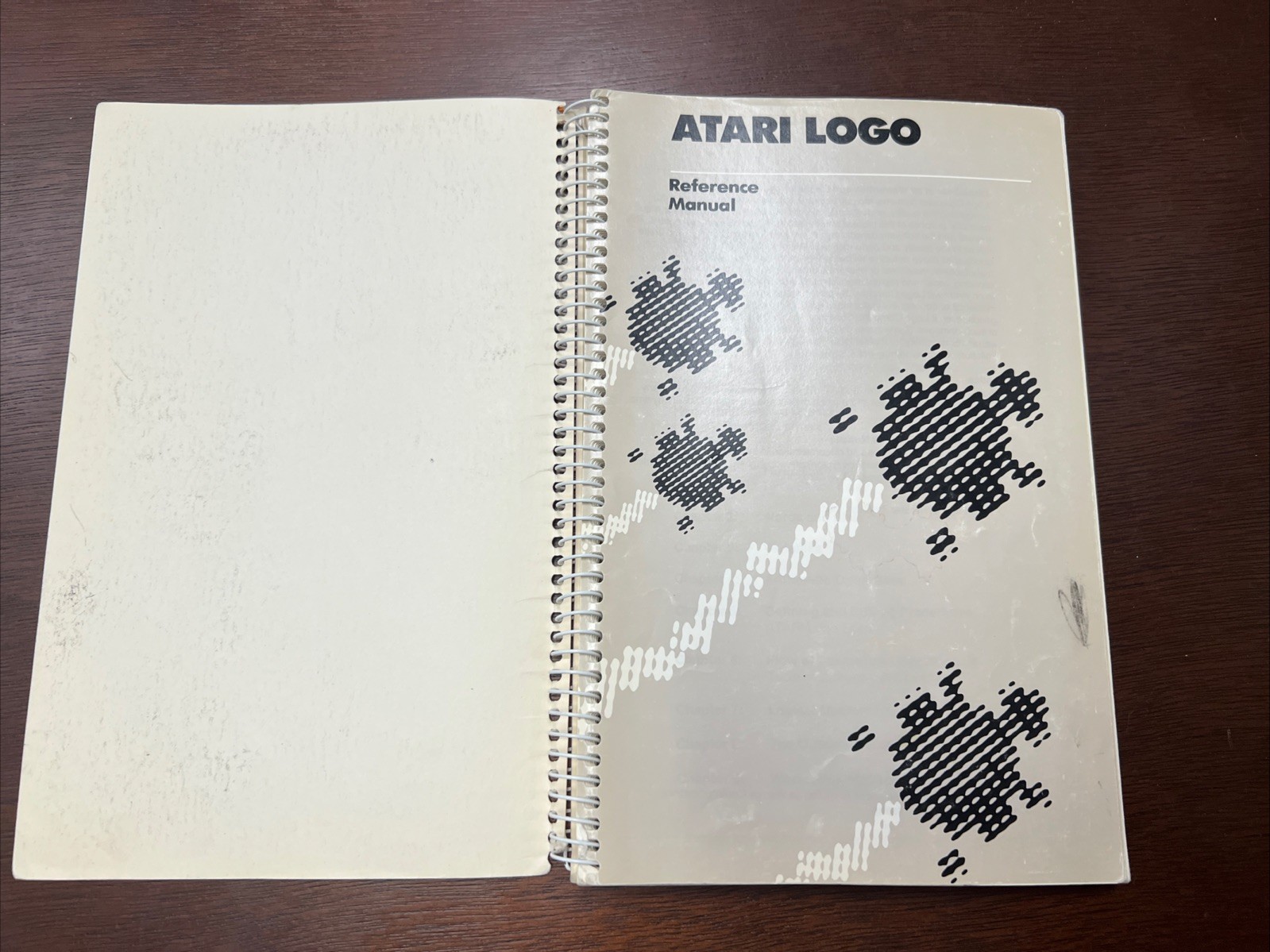 Vintage 1983 Atari Logo Manuals: Introduction to Programming & Reference Manual