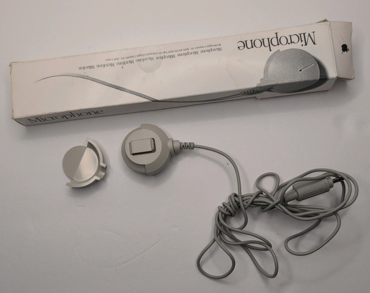 Vintage 1990 Apple Mac Computer Mic Microphone untested
