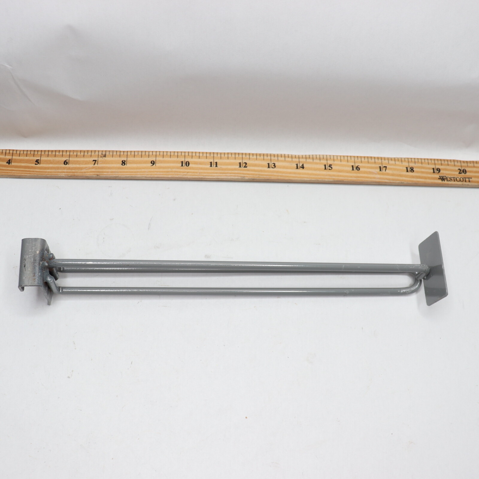 Peg Board Hooks Grey 13"