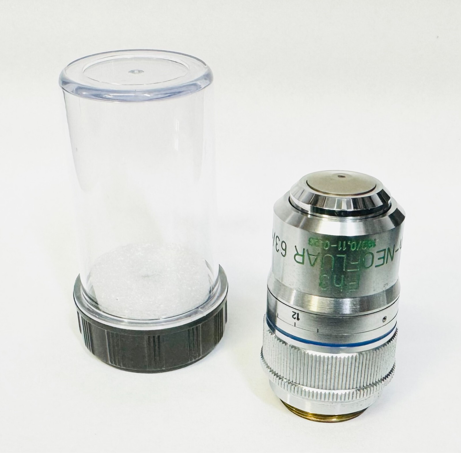 ZEISS 63X Plan Neofluar Ph3 Phase Contrast Microscope Objective Lens Correction