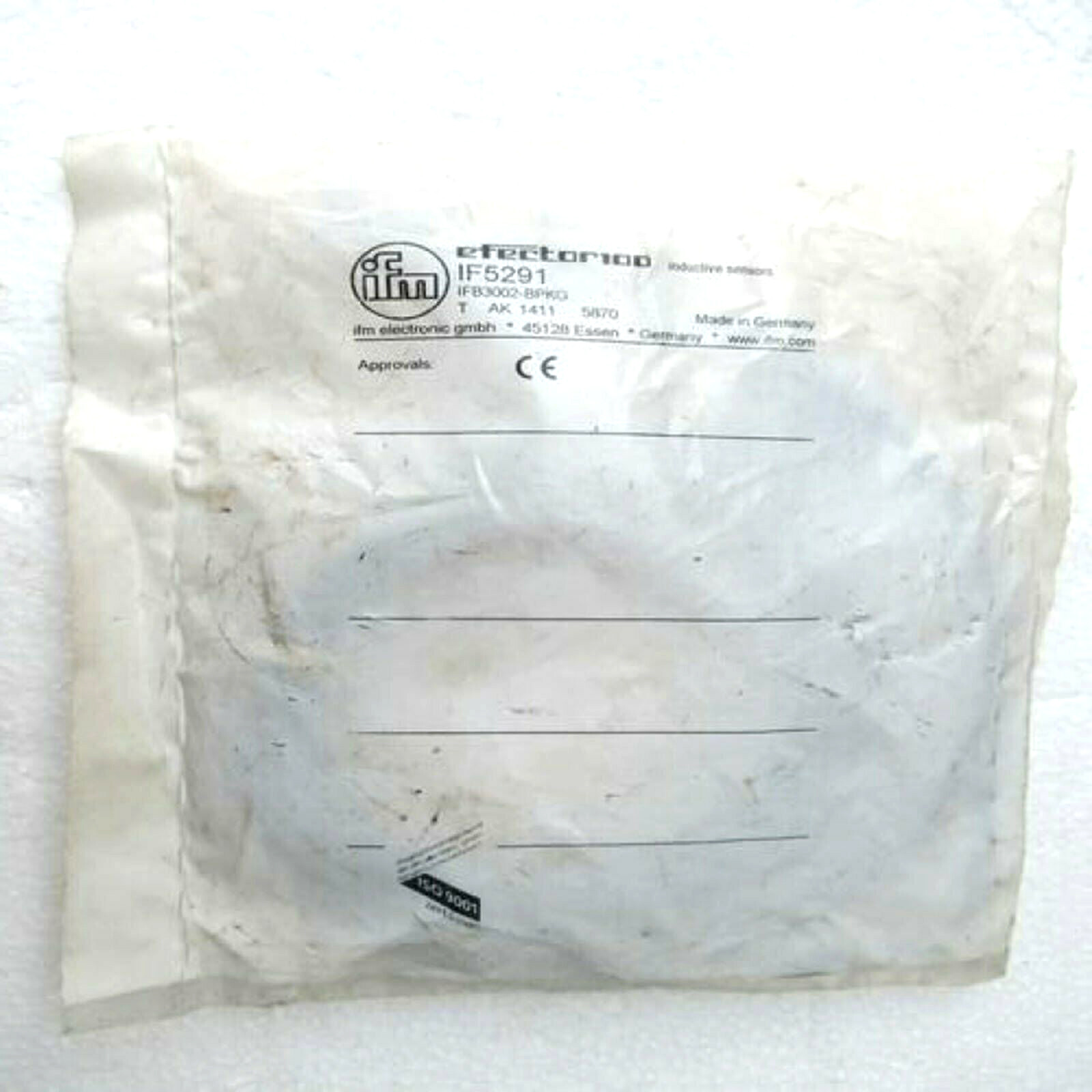 IFM IF5291 IFB3002-BPKG/PH Proximity Switch 10...36 DC New