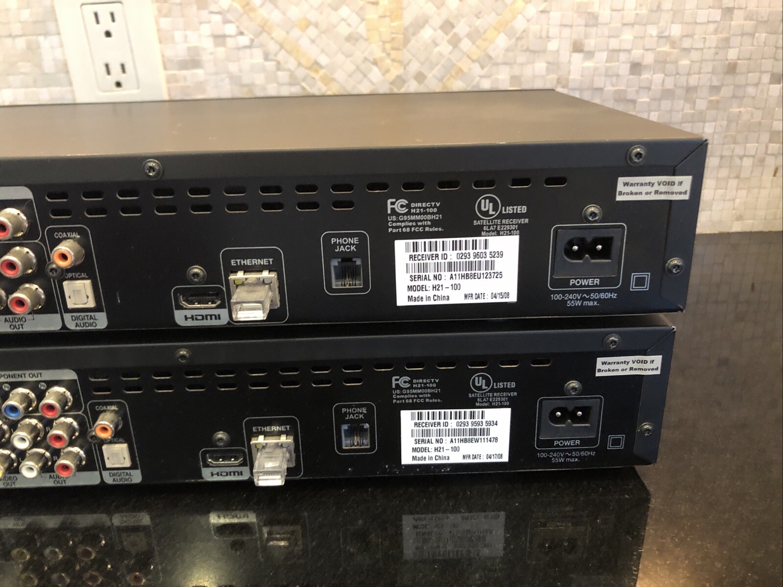 DIRECTV H21-100 HD Digital Satellite Receiver