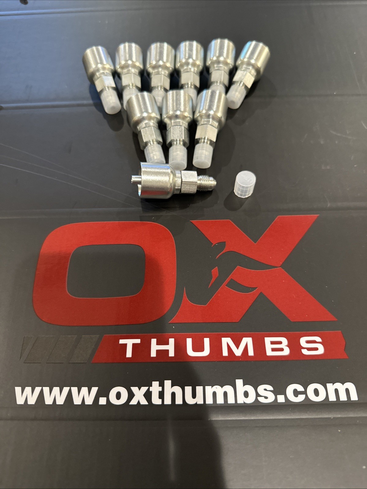 QTY 10 Aftermarket Parker Fitting 10343-4-4 1/4" Hose X 1/4" Male JIC