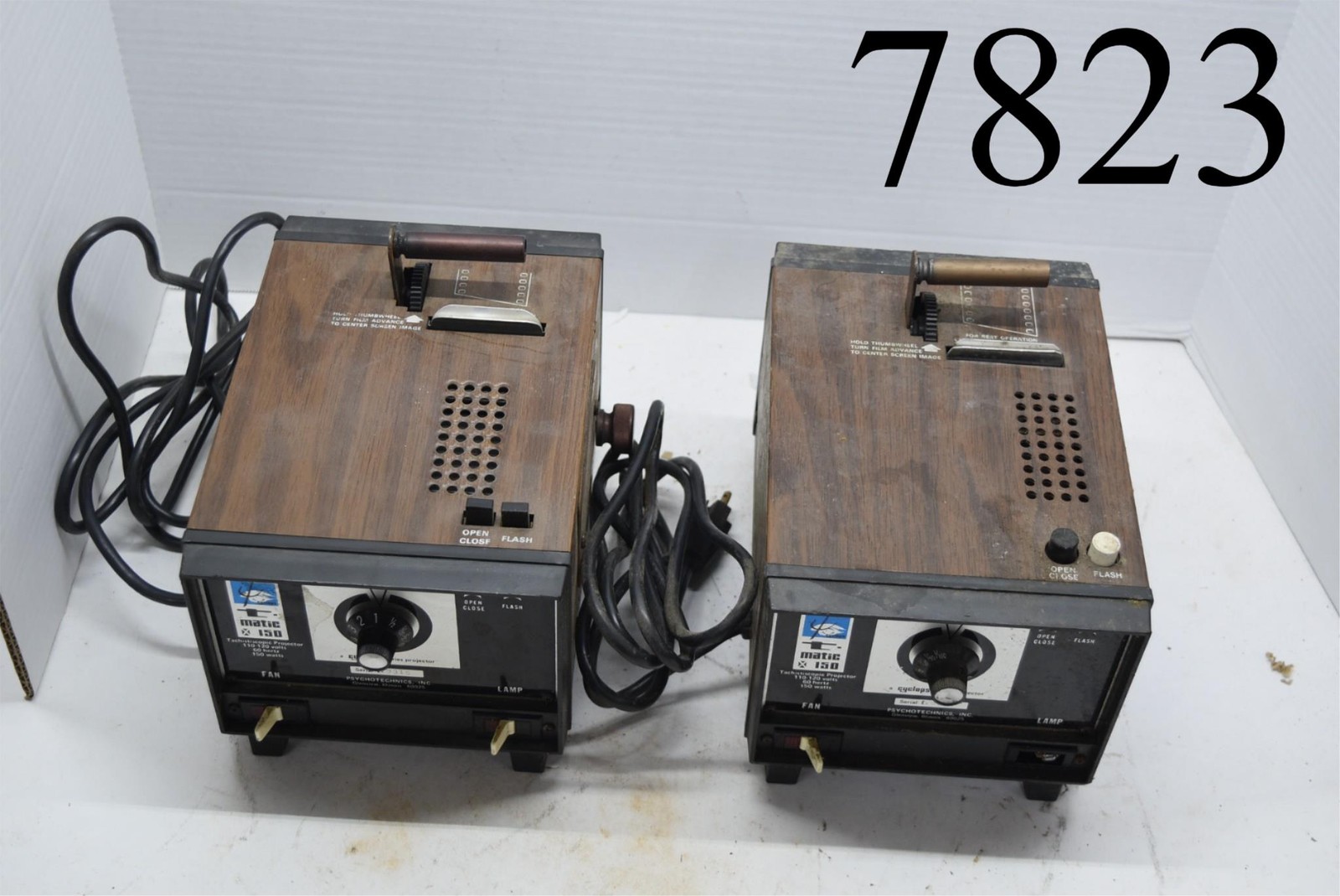 Cyclops T-Matic x 150 Tachistiscopic projector Pair Electronics Pyrotechnics Inc