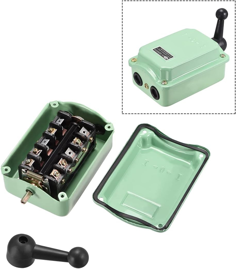 Drum Switch QS-30 3 Positon Forward/Off/Reverse Motor Control 30A