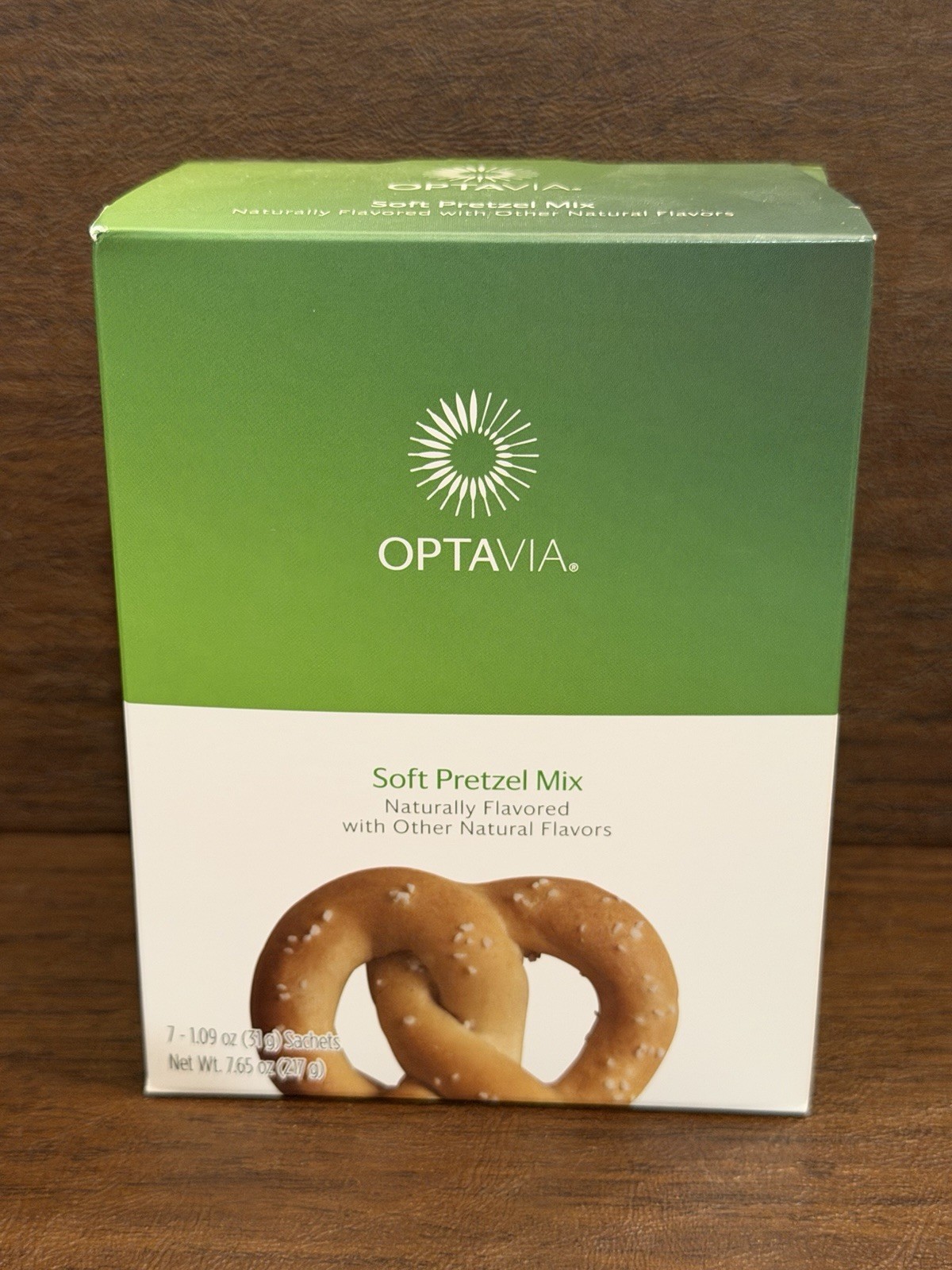 OPTAVIA Soft Pretzel Mix - 7 Packets NEW Unopened Exp 10/2026 — FREE SHIP