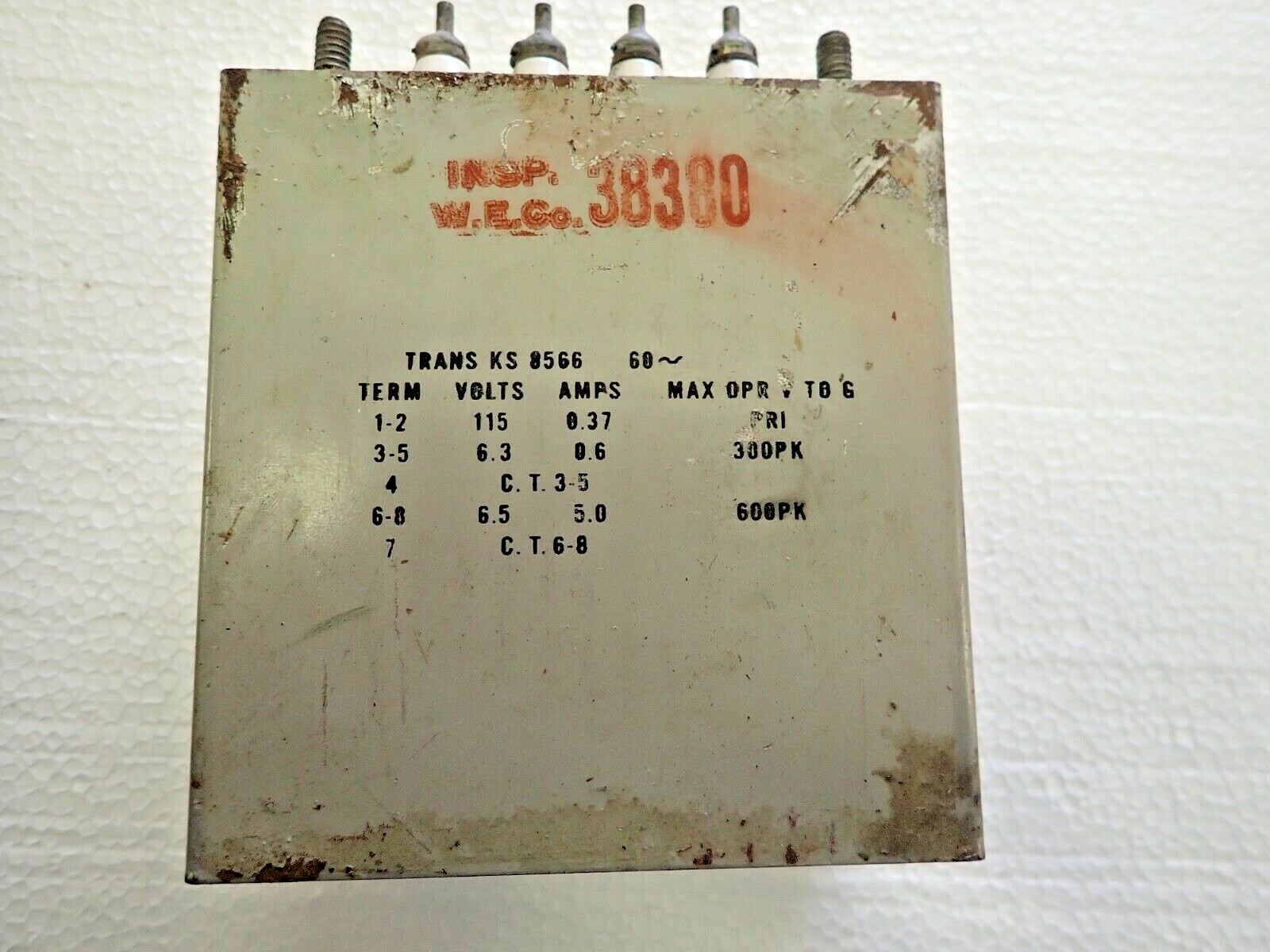 Vintage Western Electric KS-8566 Transformer Vintage Audio !