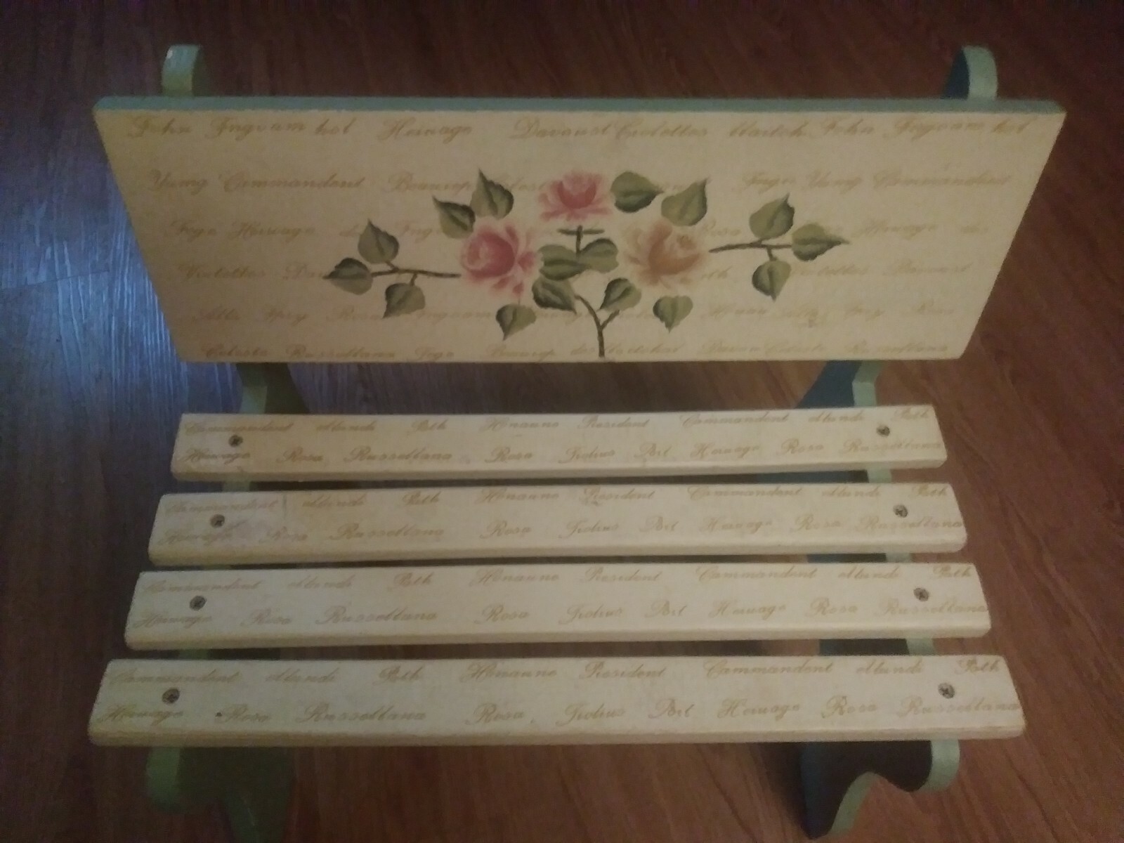 Decorative Wooden Bench