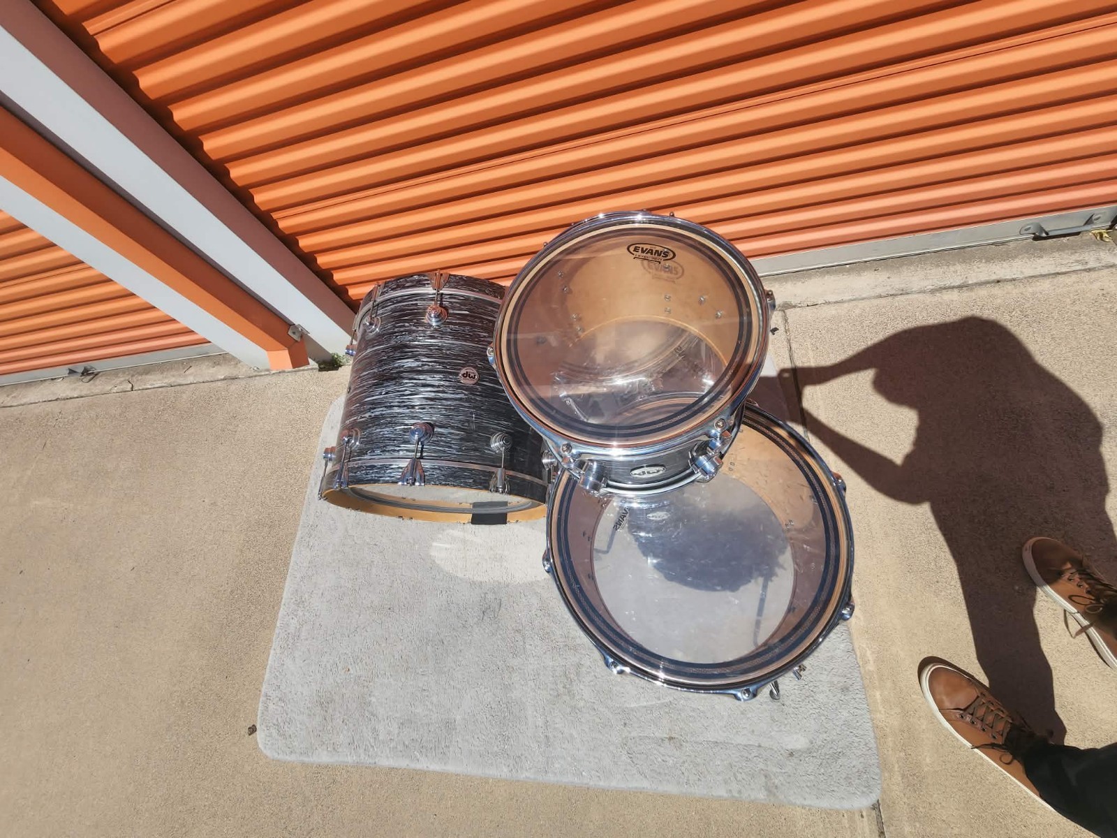 dw collectors maple drum set