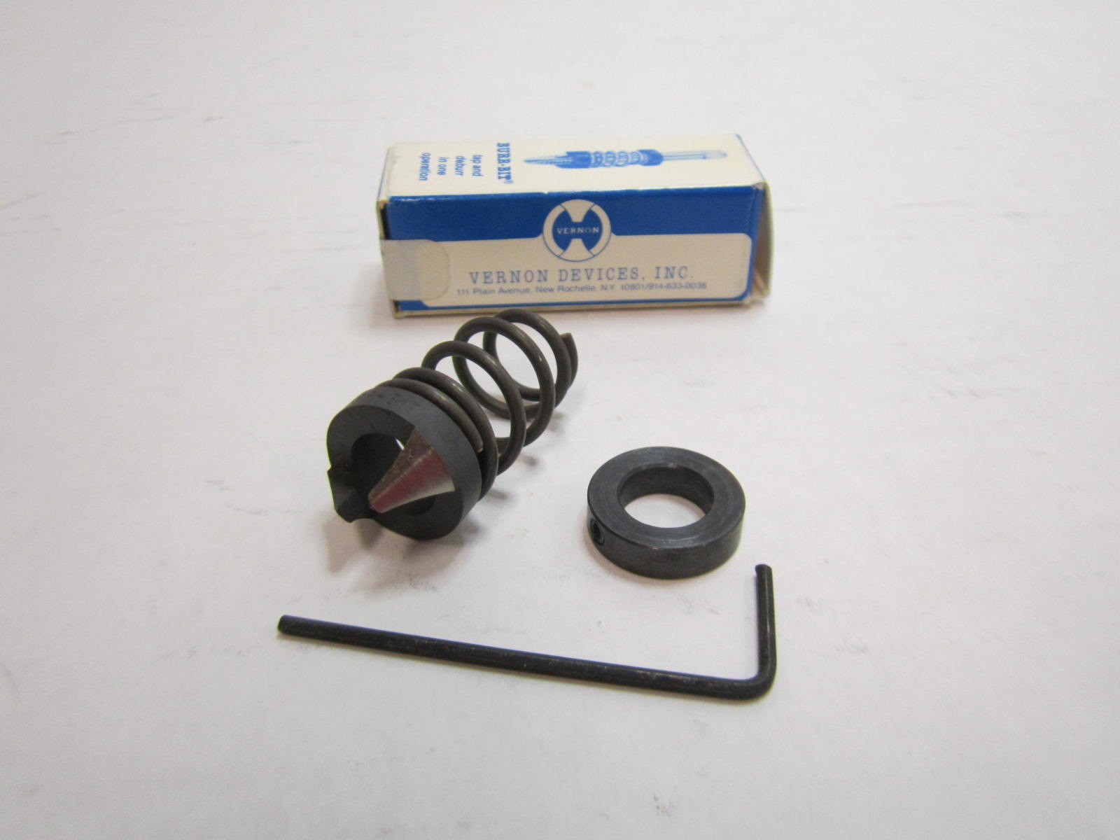 Vernon Devices 12130 Tap Size 3/8-2FL Burr-Bit High Speed Steel Deburring Cutter