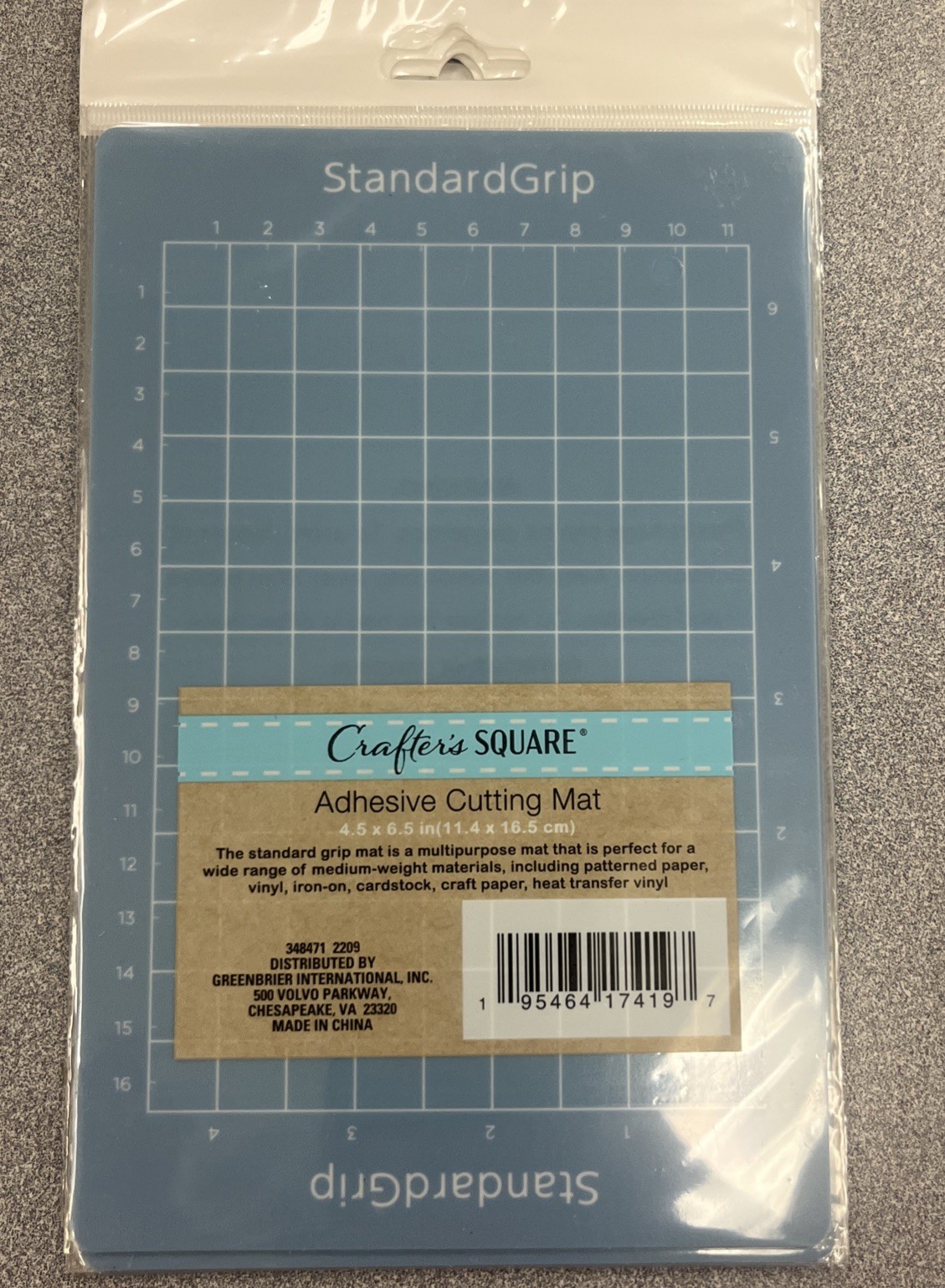 Adhesive Cutting Mat  4.5" x 6.5" FREE SHIPPING