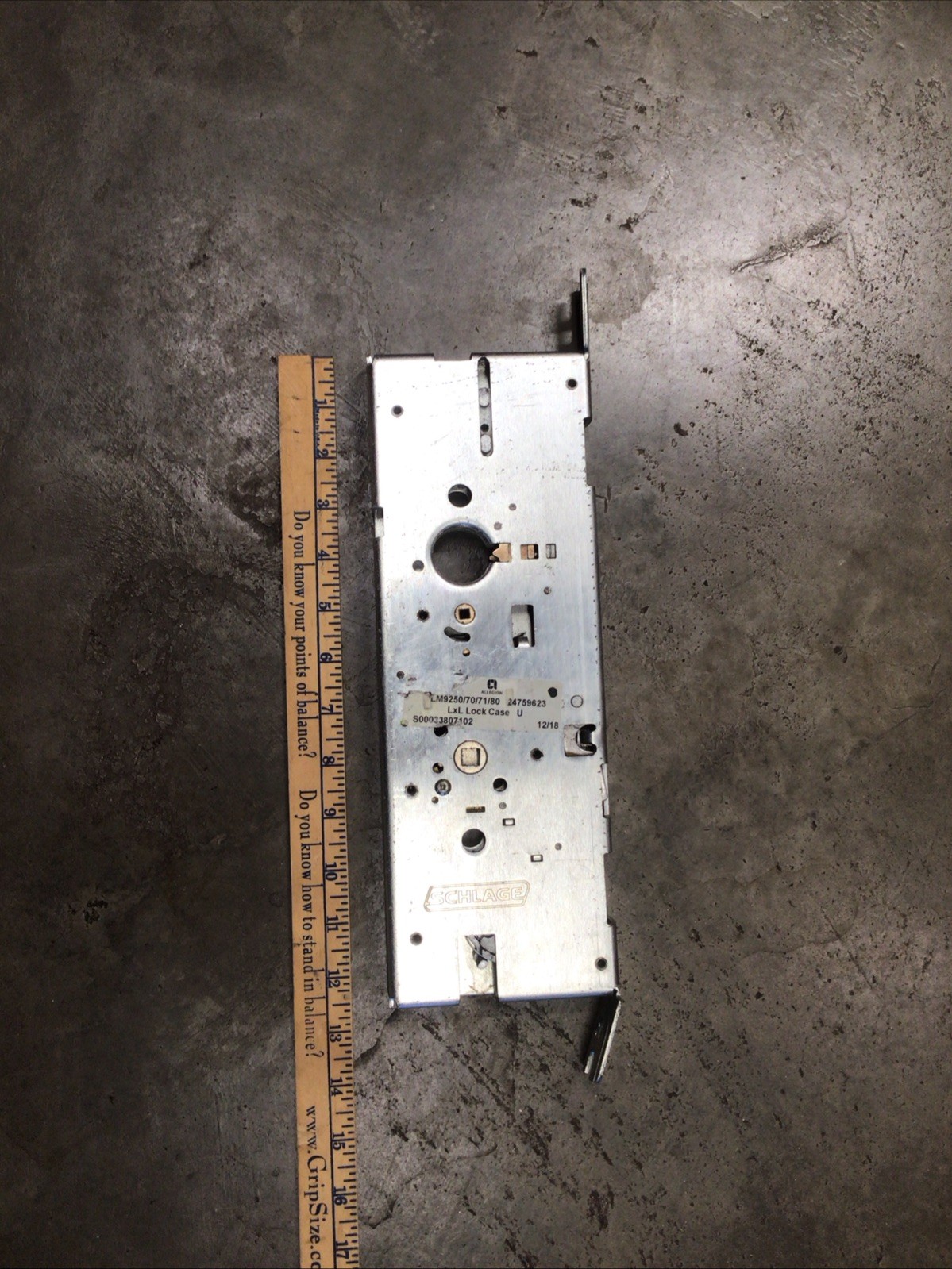 Schlage Used Body Lock LM9250 /70/71/80 Series,AB-26