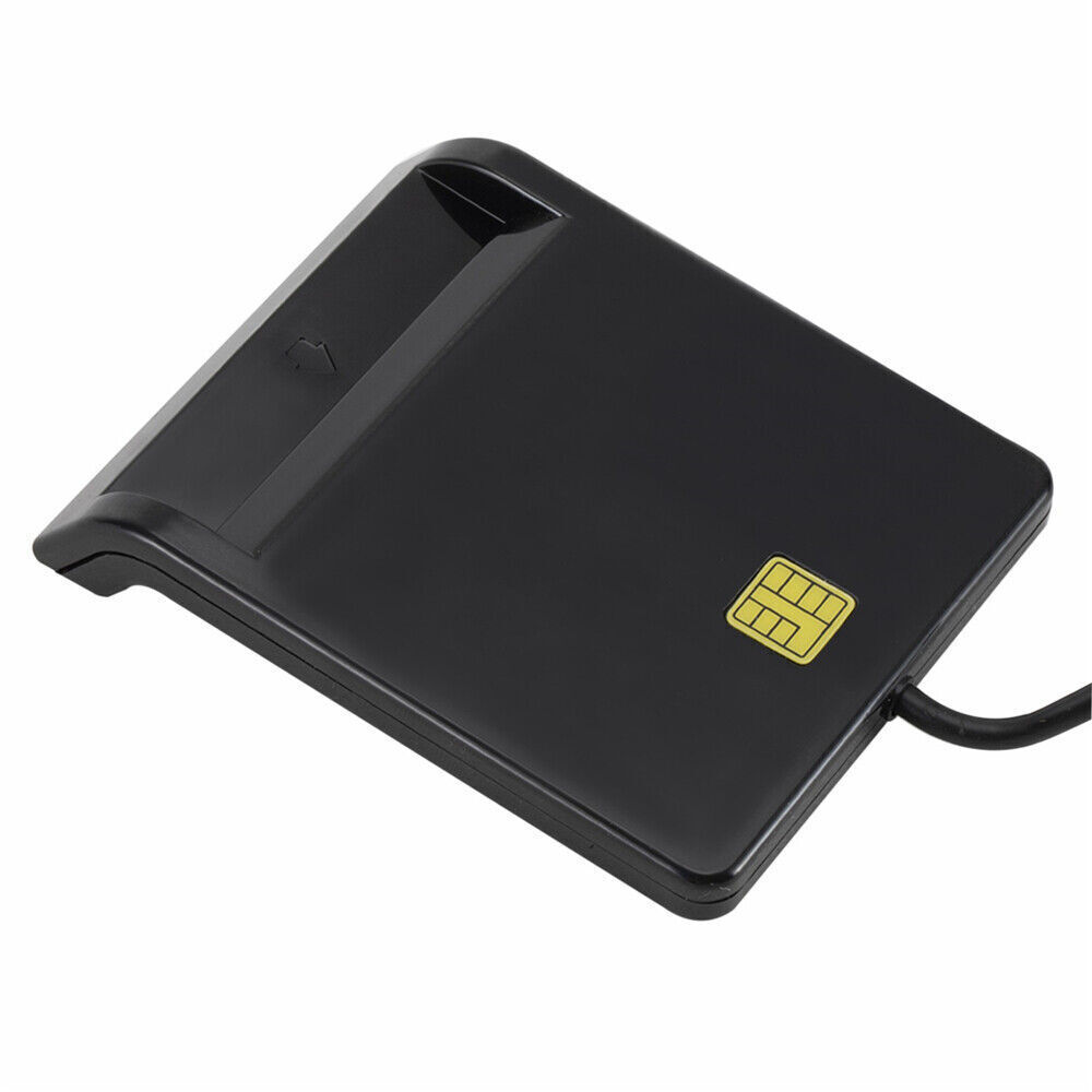 USB 2.0 Smart Card Reader DNIE ATM CAC IC ID SIM Card Reader for Windows 7/8/10