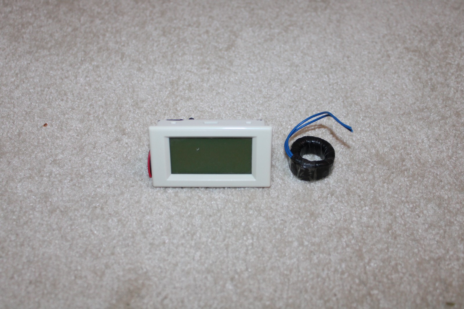 Dual LCD Digital Display AC 80-300V 100A Voltmeter Ammeter Voltage White