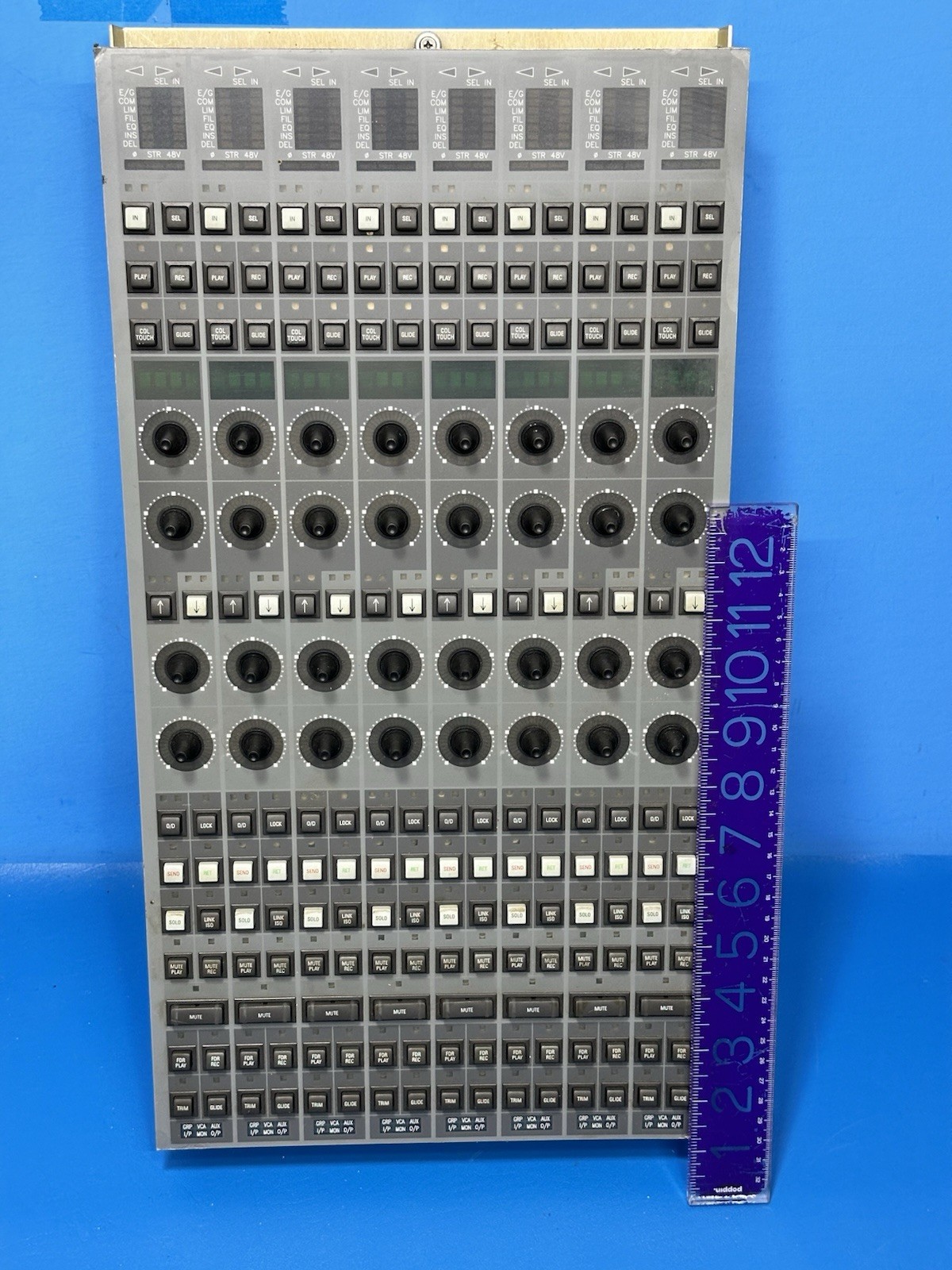 NEVE CONSOLE MIXING BOARD CONTROL PANEL PART FROM 1991