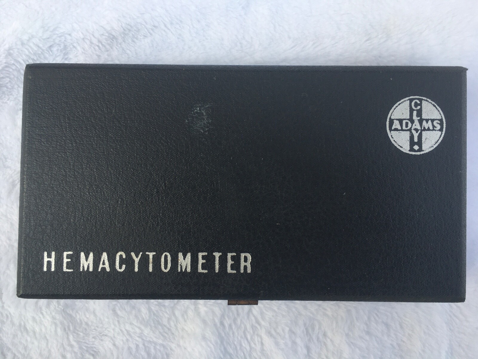 Vintage American Optical Clay Adams Hemacytometer Neubauer Levy Ultra Plane