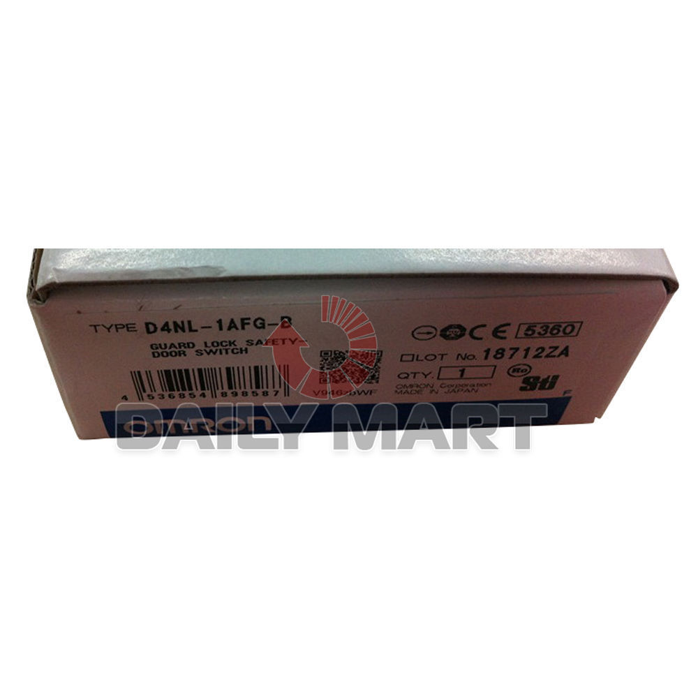 Omron Automation Safety D4NL-1AFG-B Guard Lock Safety Door Switch 1NC/1NO 24VDC