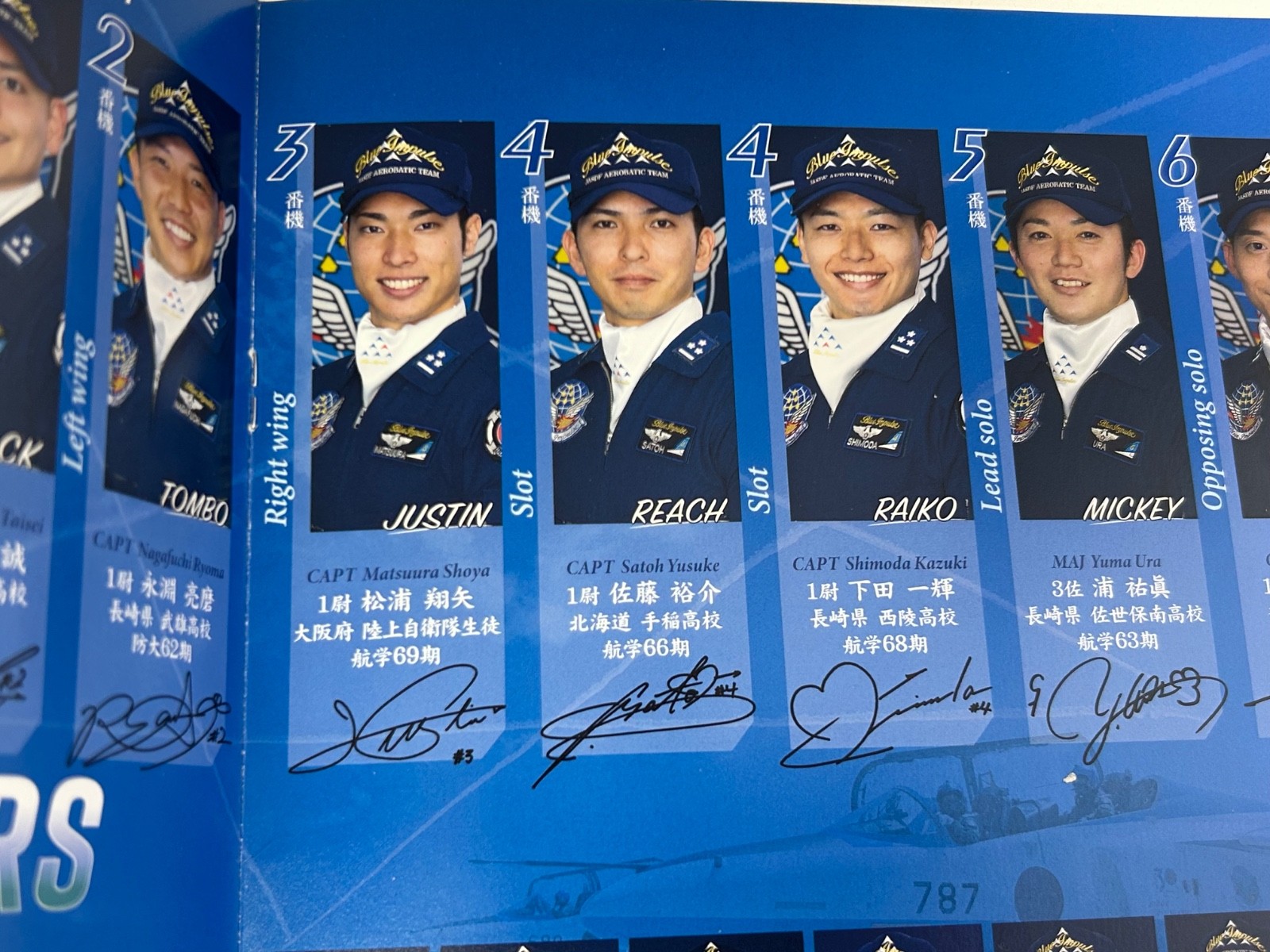 2025 Japanese Blue Impulse Flight Demonstration Team Brochure