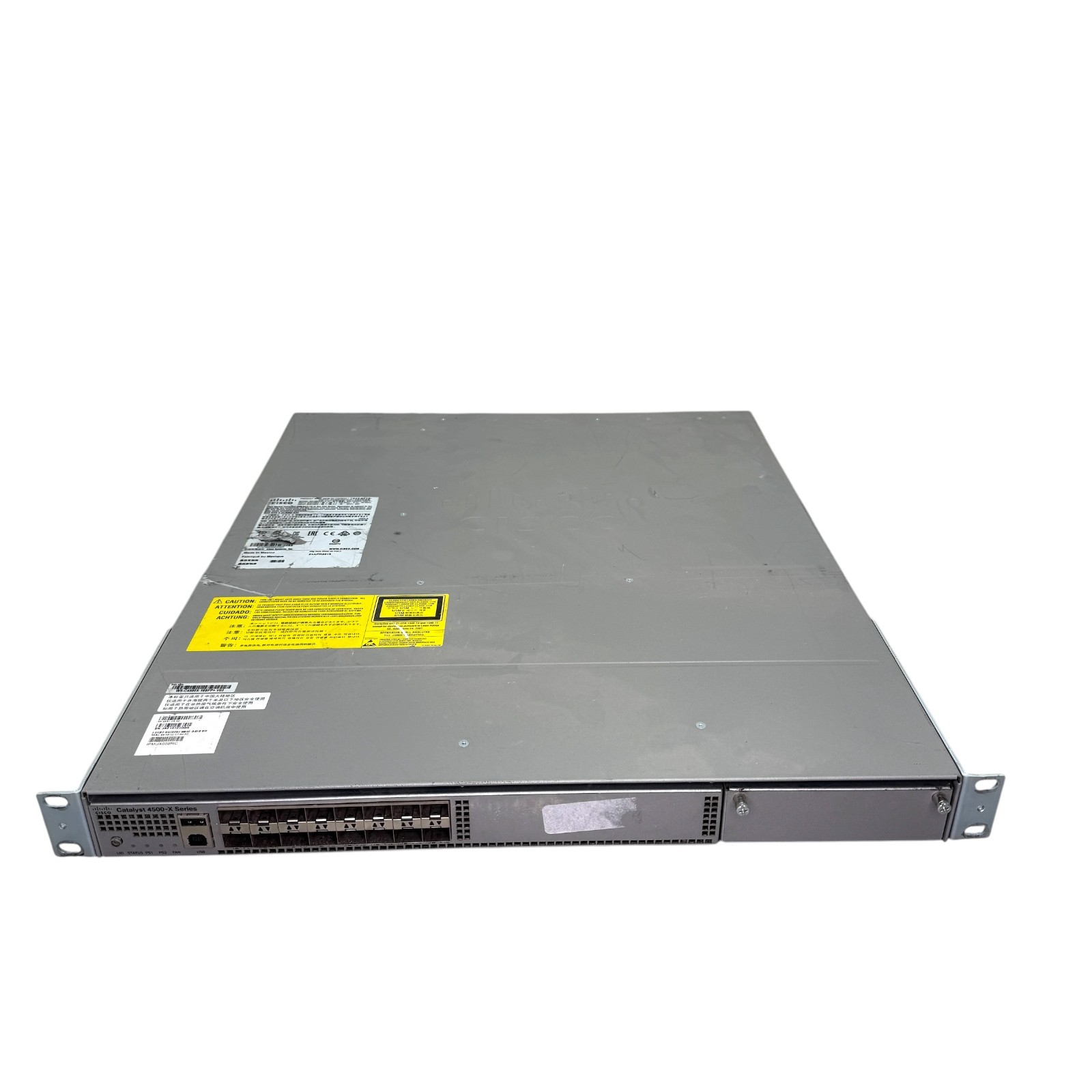 Cisco Catalyst WS-C4500X-16SFP+ V03 Switch 16-Port 10G SFP+ Dual AC PSU Managed