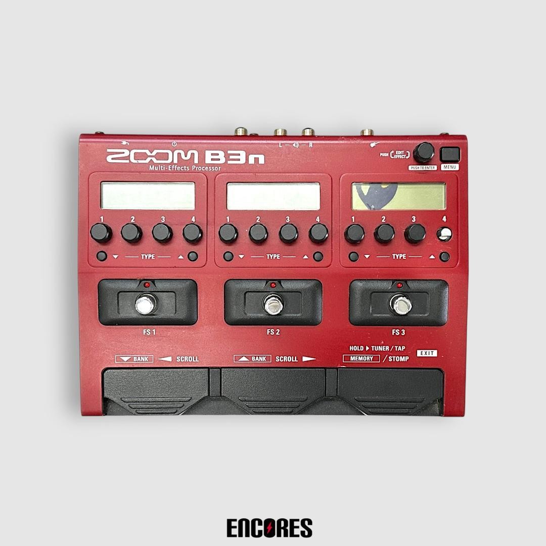 ZOOM B3n bass multi-effector