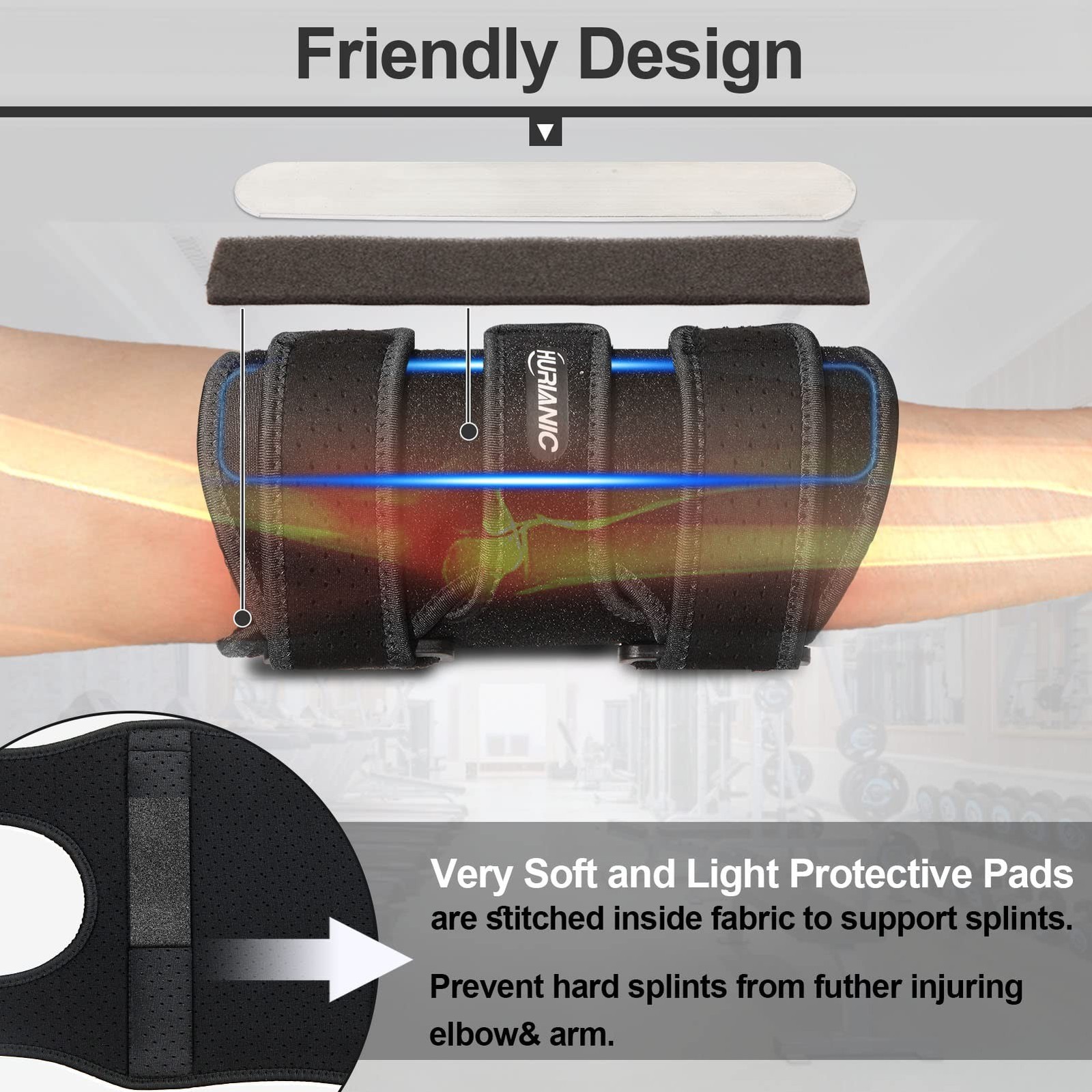 Elbow Brace, Tendonitis and Tennis Elbow pain Relief, Adjustable Stabilizer w...