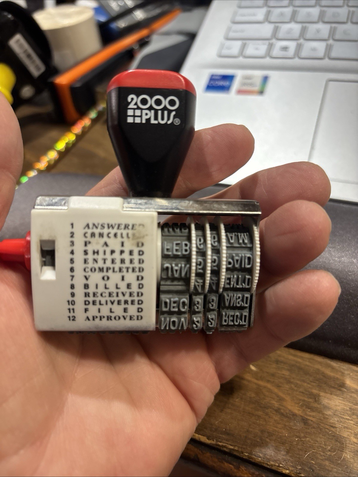 Vintage 2000 Plus Dial-N-Stamp