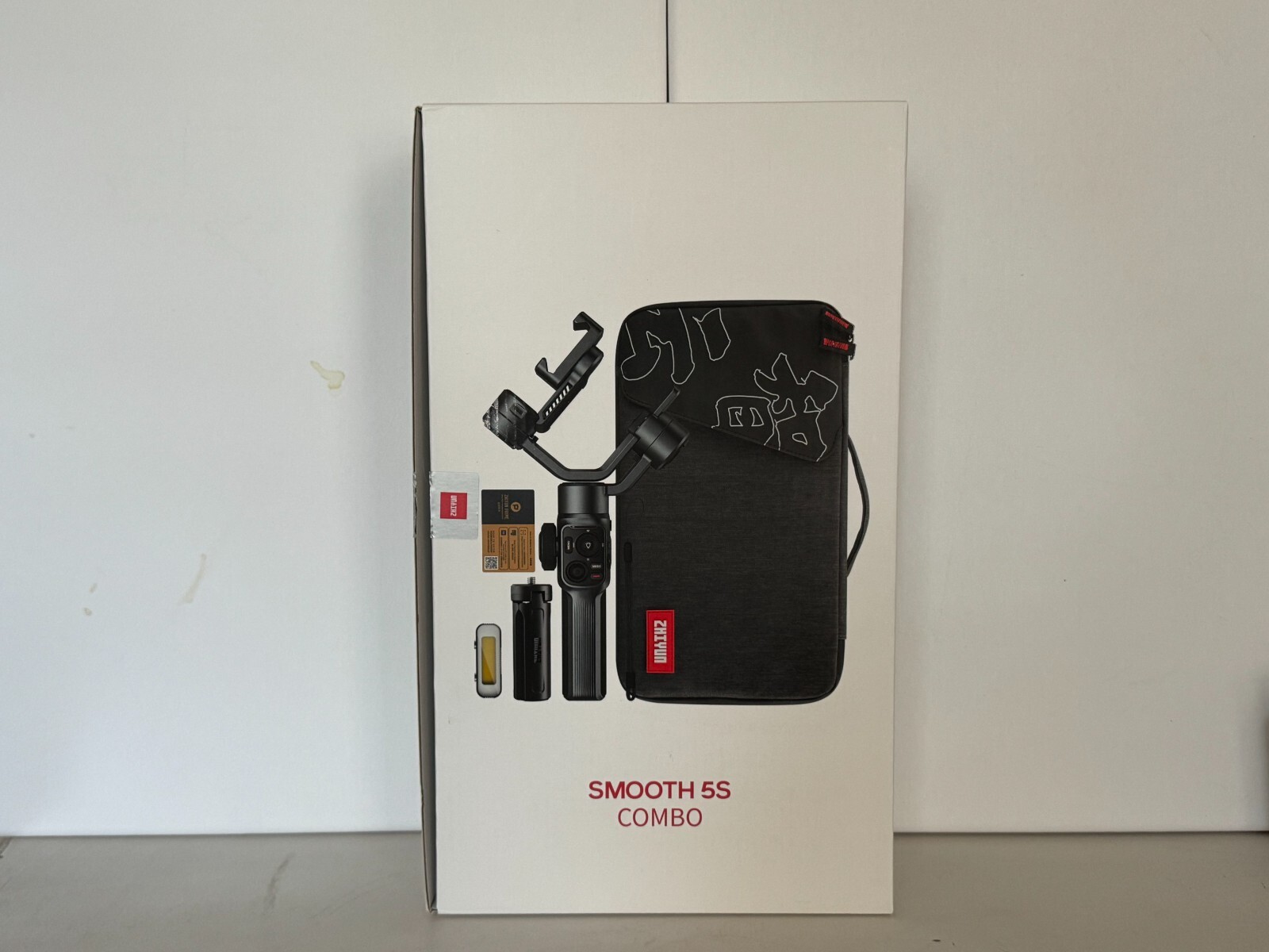 Never Used Zhiyun Smooth 5S COMBO 3-Axis Gimbal Stabilizer for Phone Camera