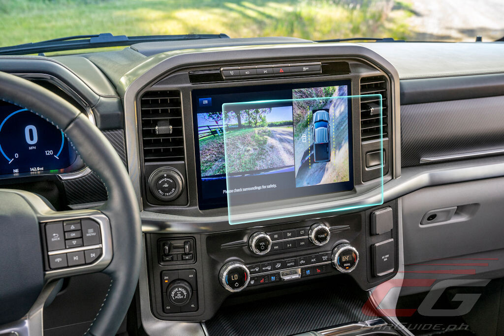 Crystal Clear Screen Protector for 2021 Ford F-150 8in Vehicle Navigation