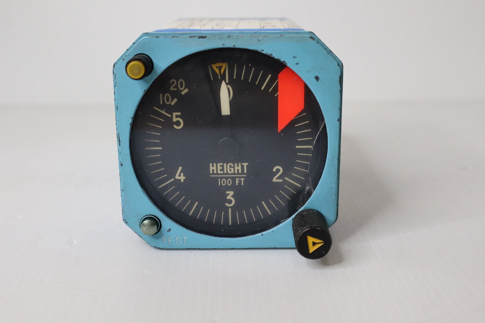 Collins 339H-1C Radio Altitude Indicator 522-4504-001 Sold for Parts or Repair