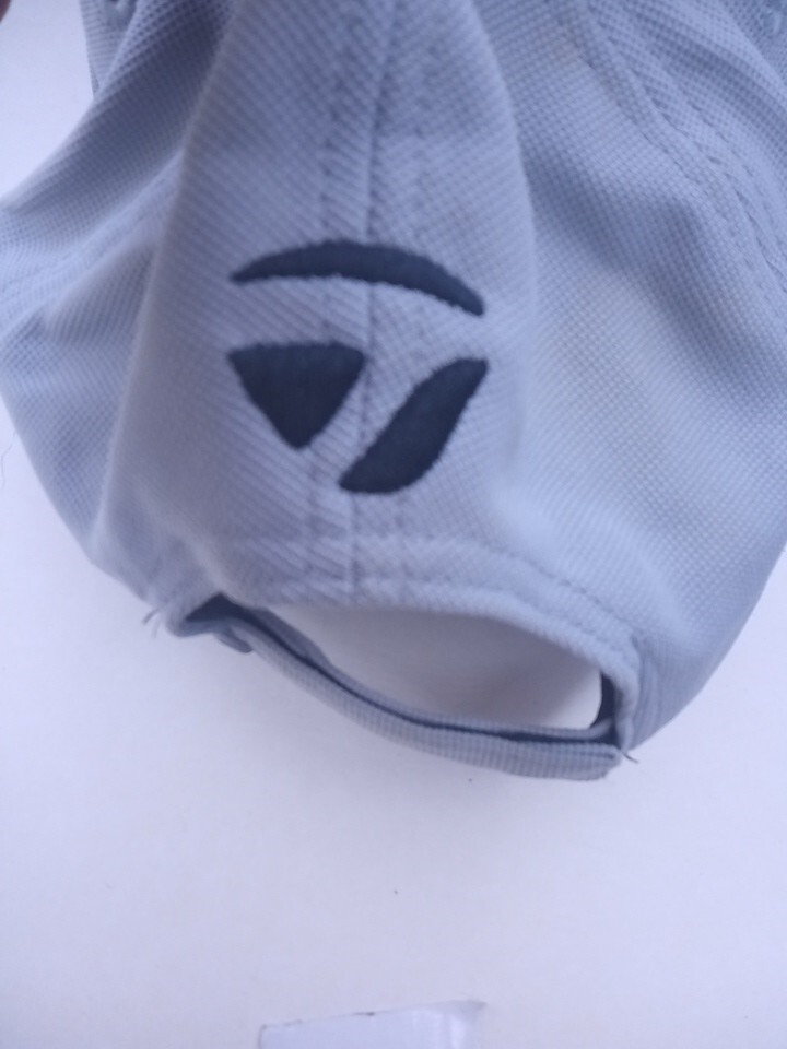 TaylorMade SLDRs Golf Cap Hat Adult Adjustable Gray 100% Polyester