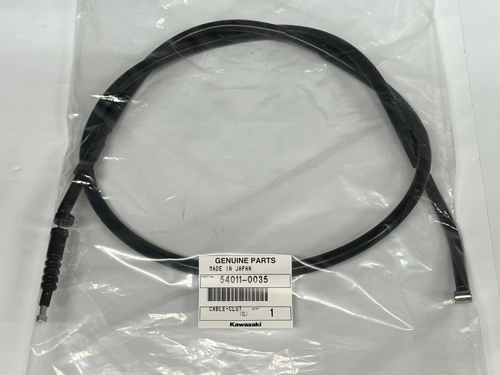 2004 - 2005 GENUINE KAWASAKI NINJA ZX-10R CLUTCH CABLE 54011-0035