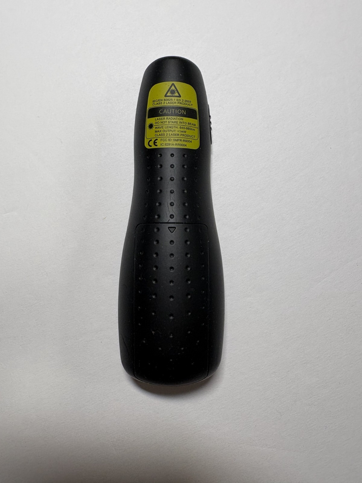 Logitech R400 Wireless Presenter Laser Pointer Remote USB Receiver Black Tested