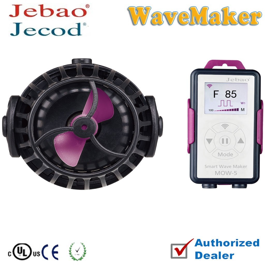 Jebao MOW-5 Wave Maker Flow Pump with Controller for Marine Reef Aquarium