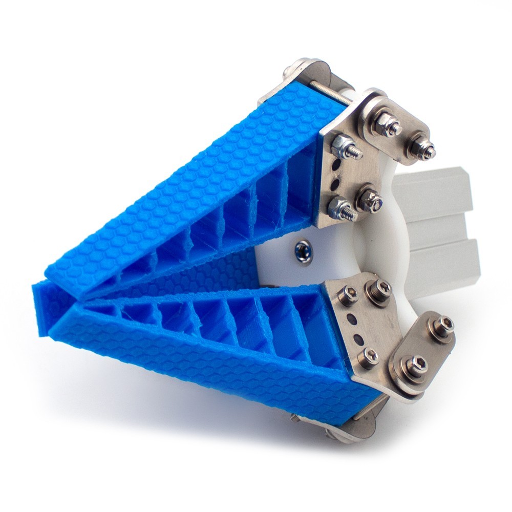 Pneumatic Three-Finger Bionic Flexible Robotic Gripper, Soft Adaptive Air Clamps
