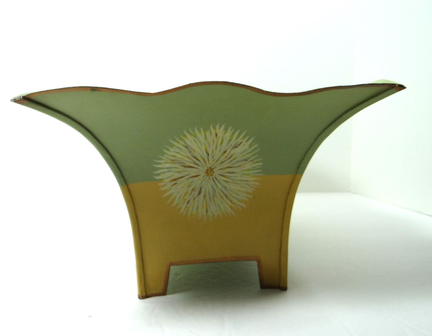 Foreside Footed Metal Planter Made India